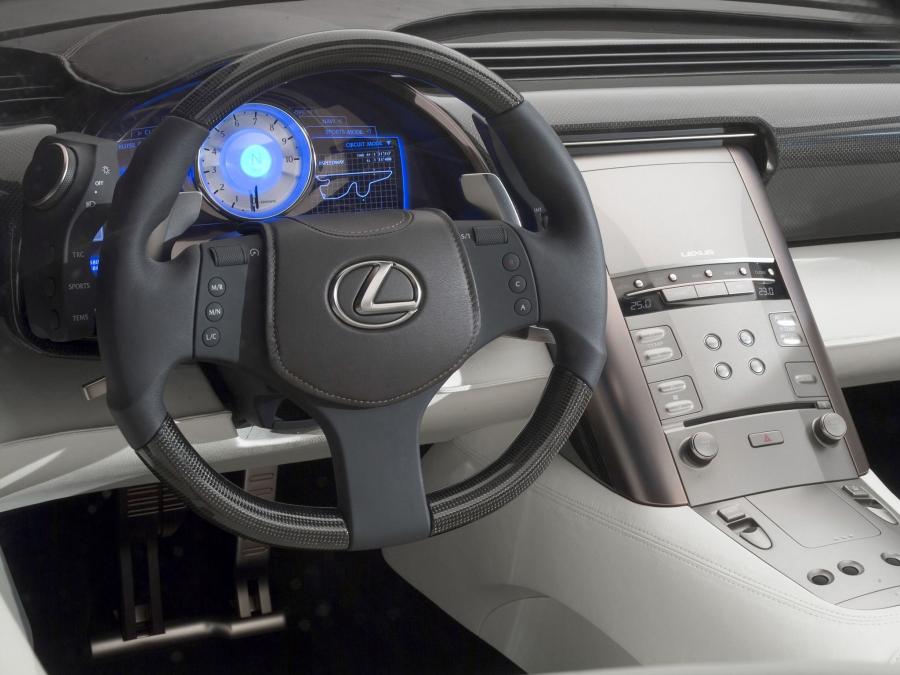  Lexus LF-A Concept 2005 года  (фото 33 из 36)